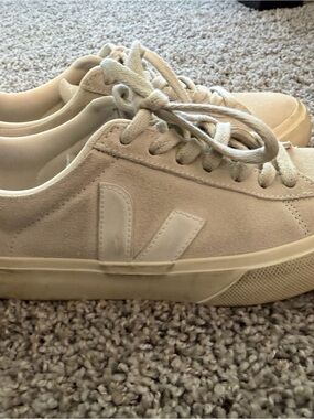 Veja Campo Sneakers in Off-White